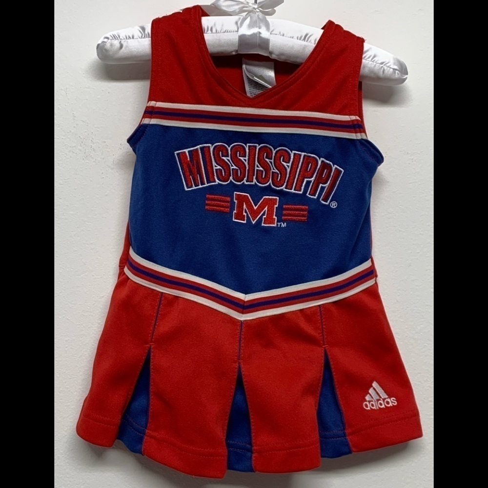 Adidas Mississippi M Cheerleading Dress Size 24 Months Costume